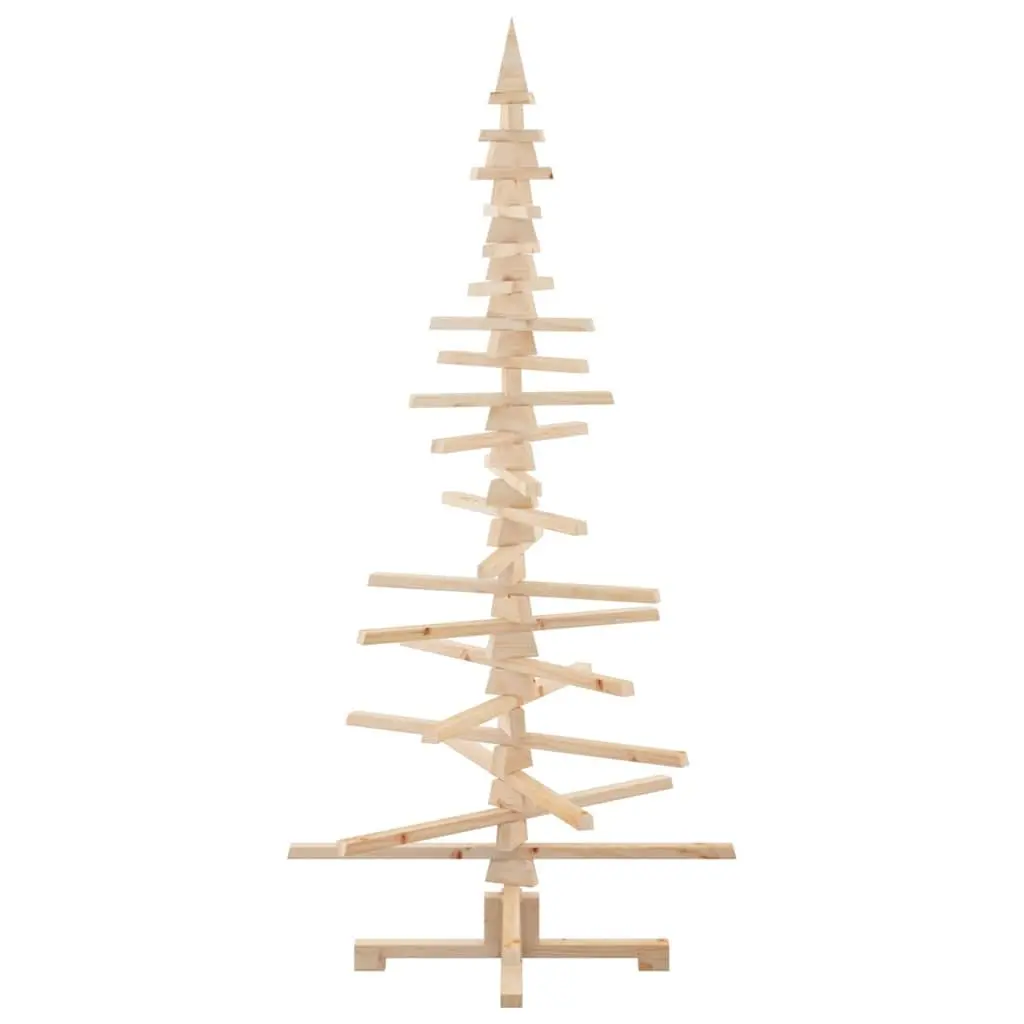 Solid Pine Wood Christmas Tree Decoration 180cm