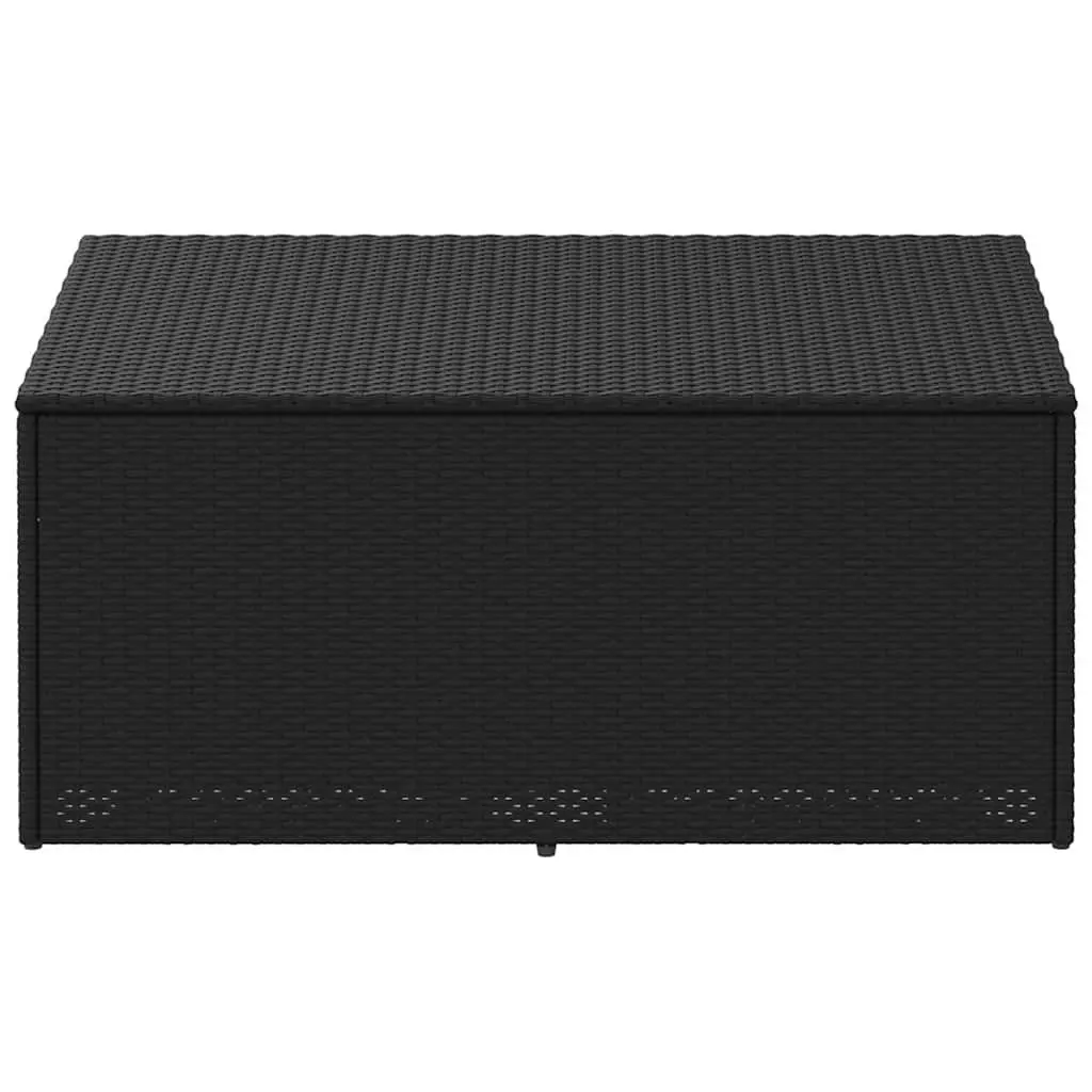 Black Outdoor Storage Box for Garden Essentials
