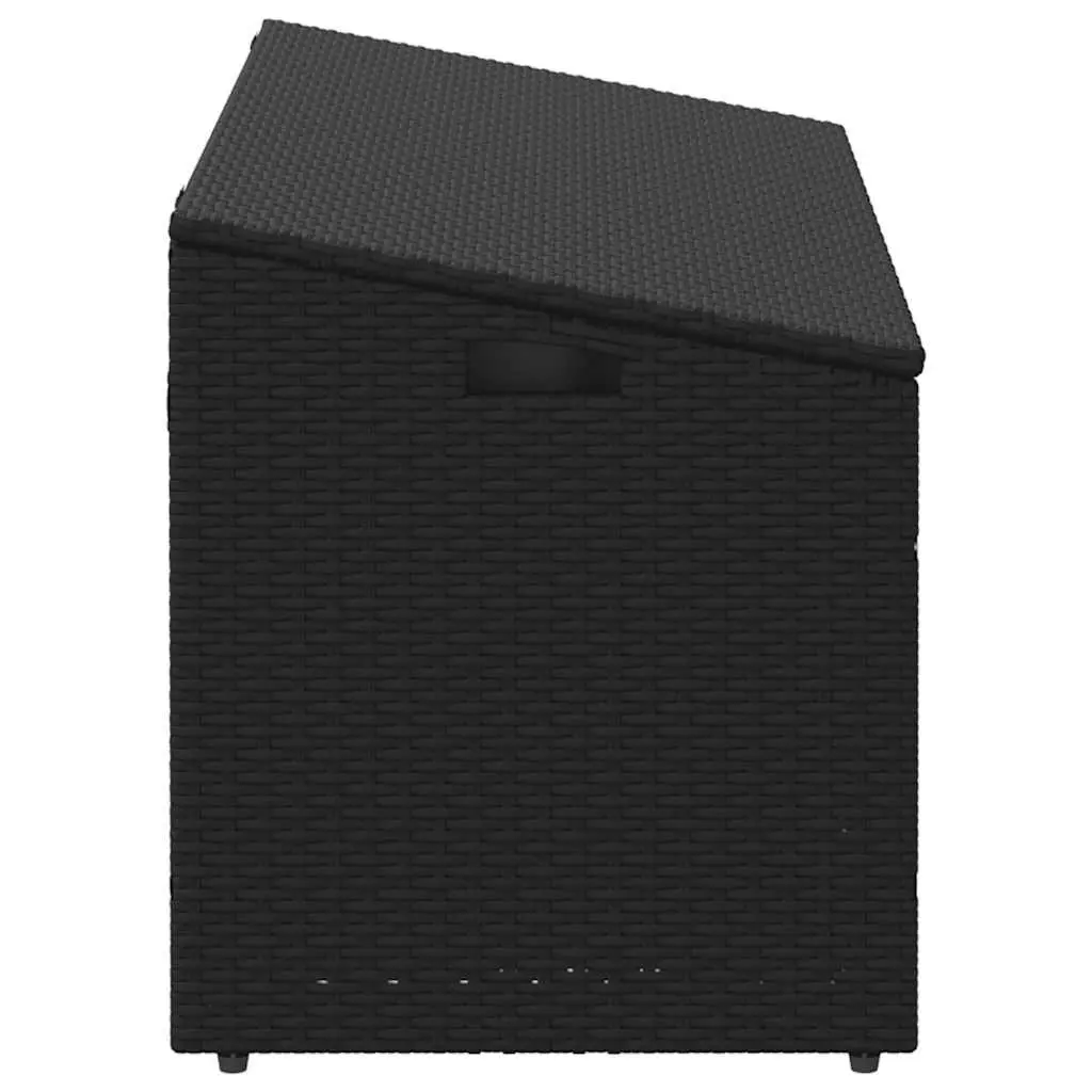 Black Outdoor Storage Box for Garden Essentials