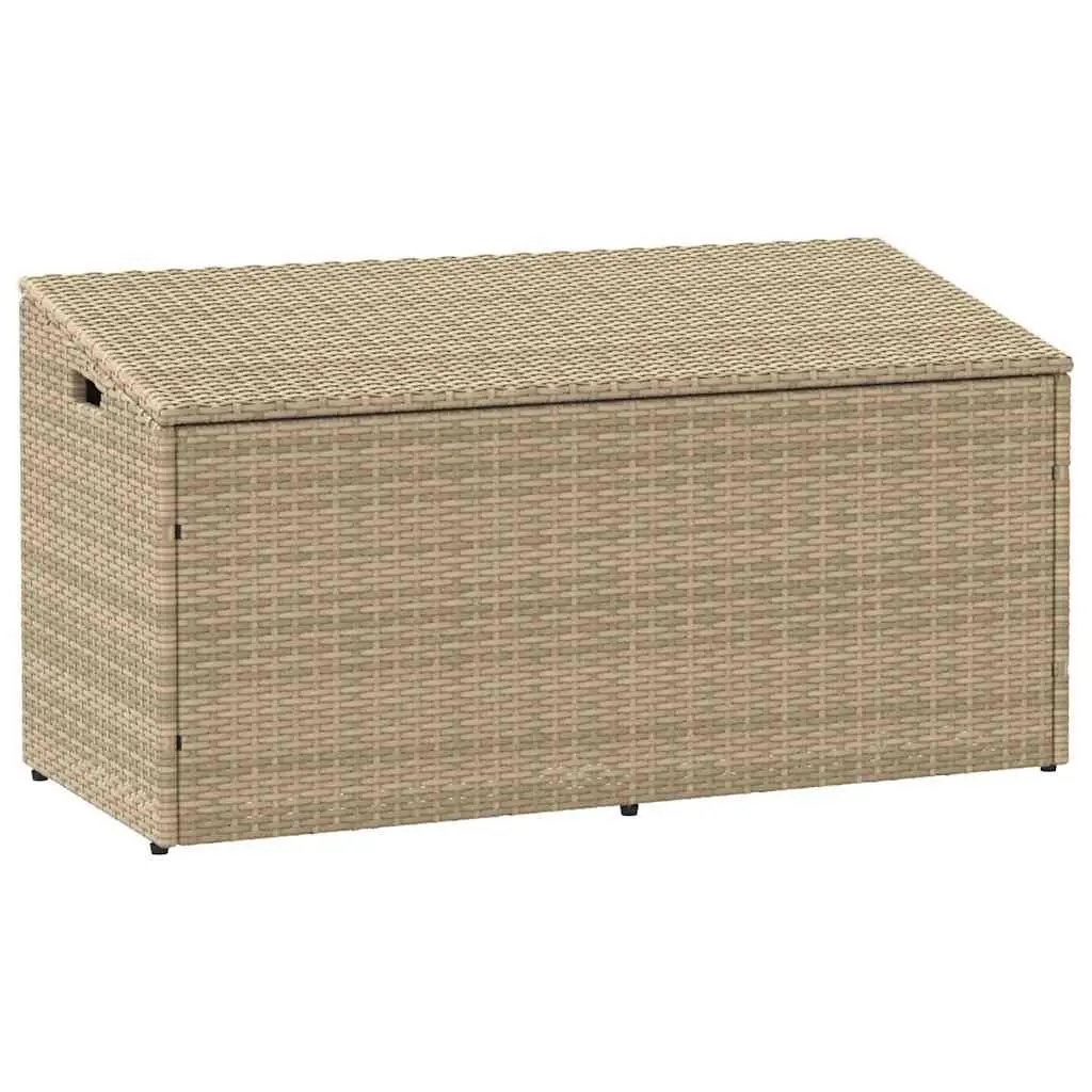 Beige Outdoor Garden Storage Box with Durable Construction