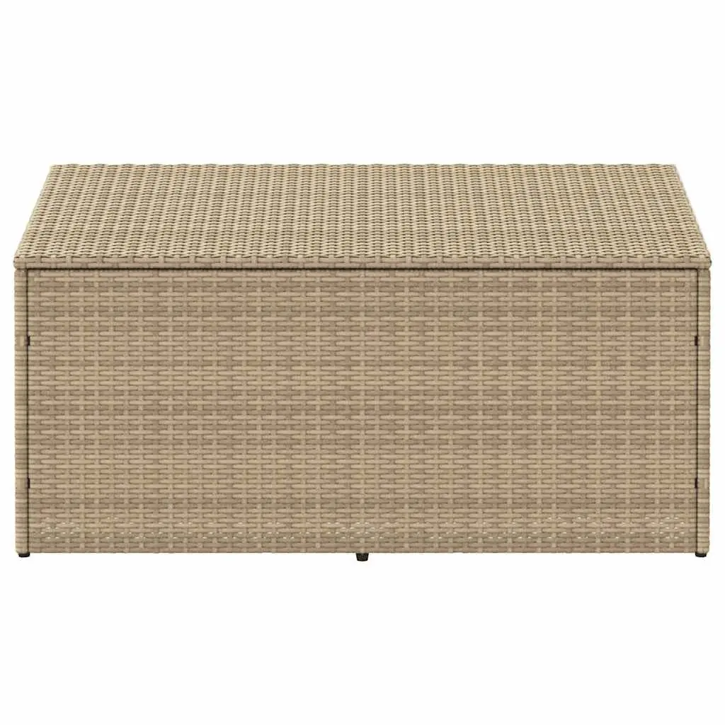 Beige Outdoor Garden Storage Box with Durable Construction