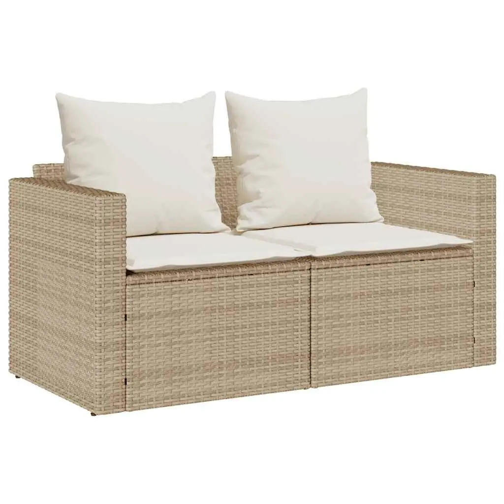 5-Piece Modular Outdoor Sofa Set in Beige
