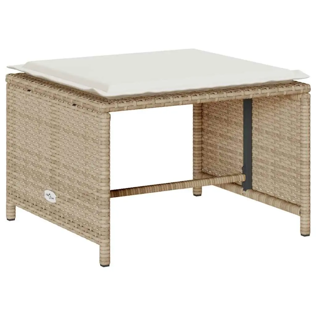 5-Piece Modular Outdoor Sofa Set in Beige