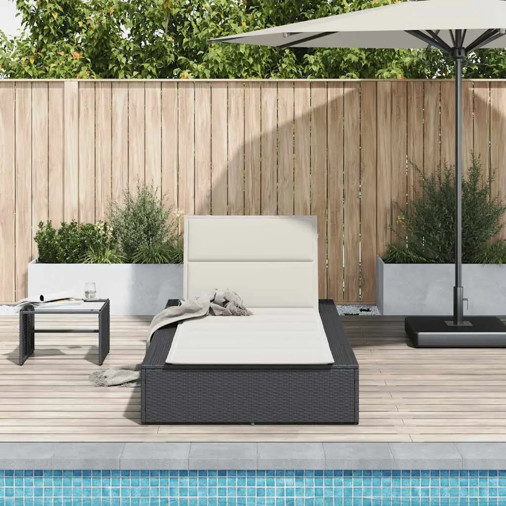 Adjustable Sun Lounger with Floating Cushion