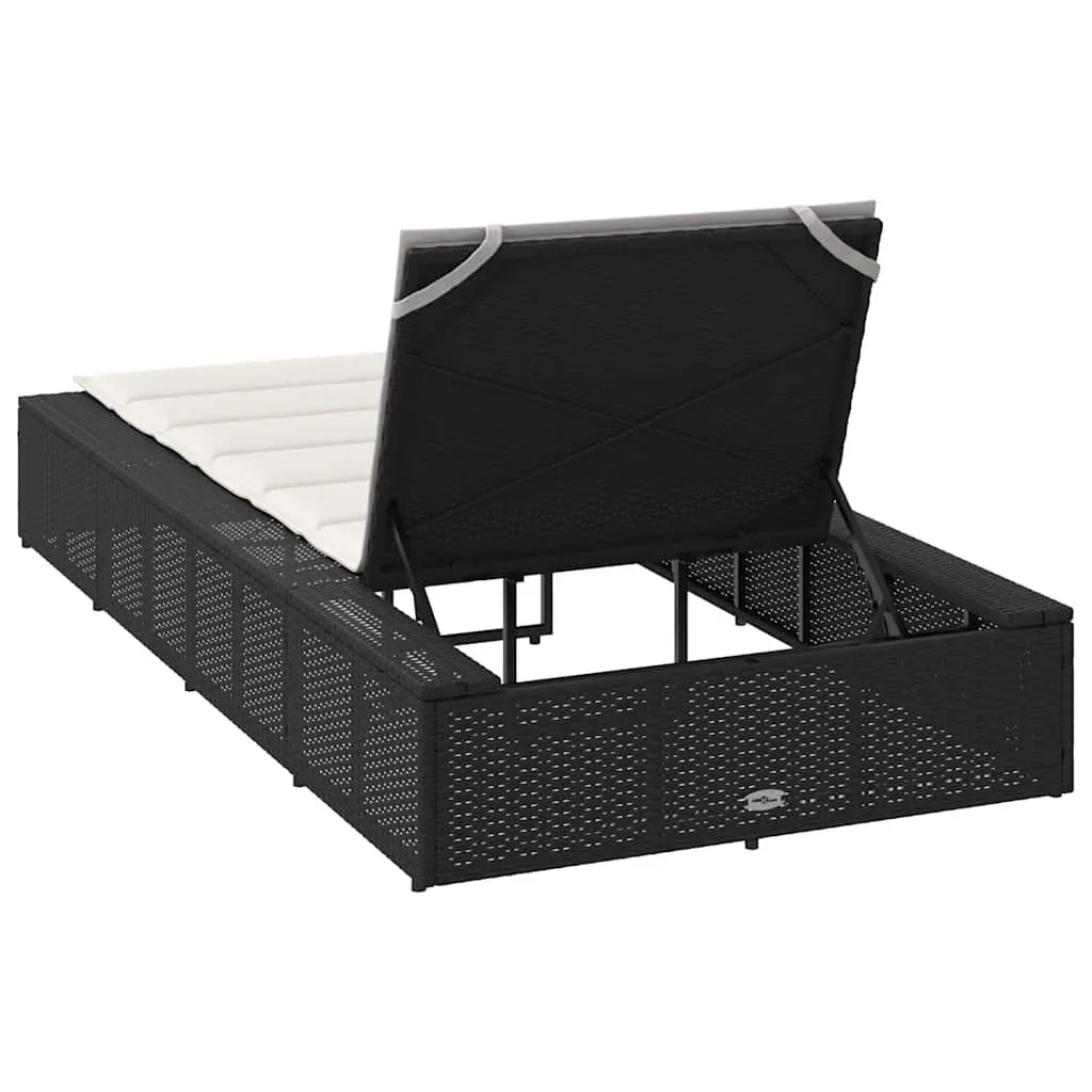 Adjustable Sun Lounger with Floating Cushion