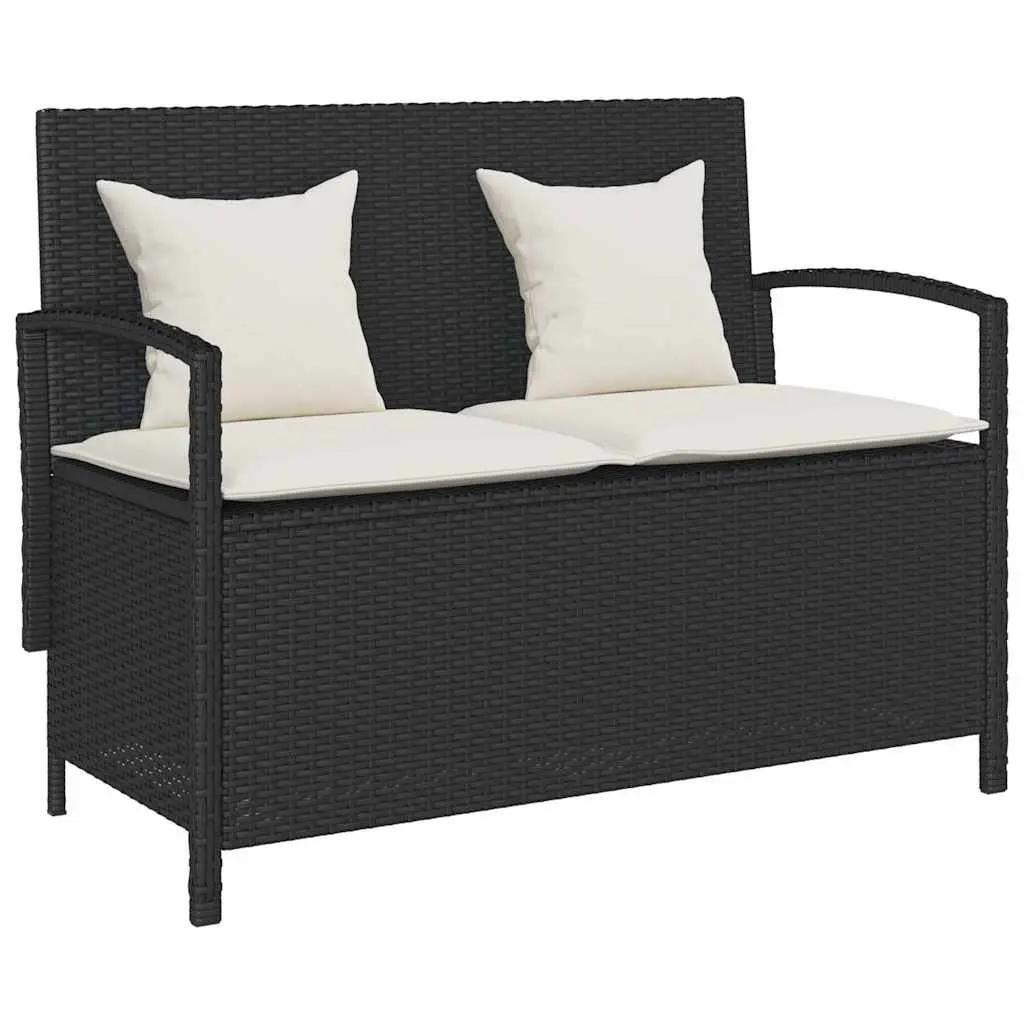 Outdoor Garden Storage Bench with Cushion