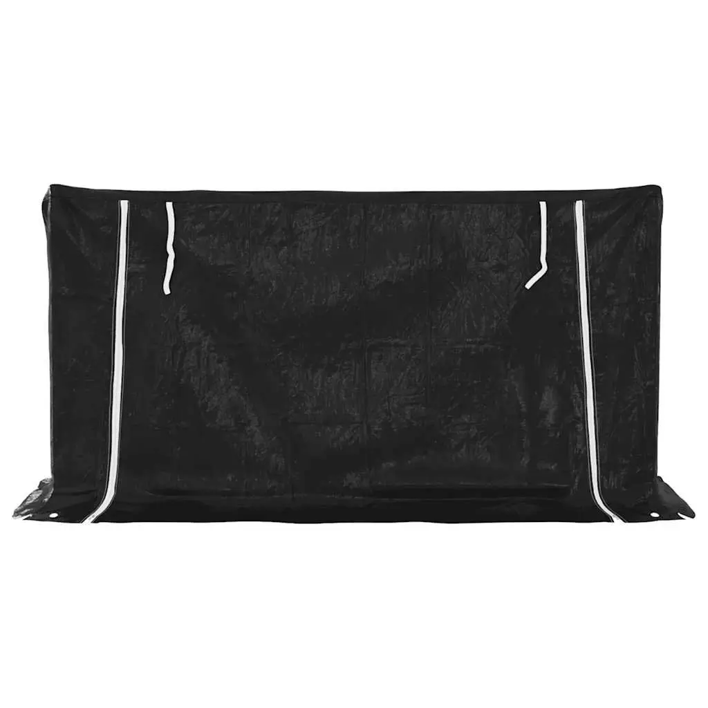 Firewood Rack with Protective Zippered Cover