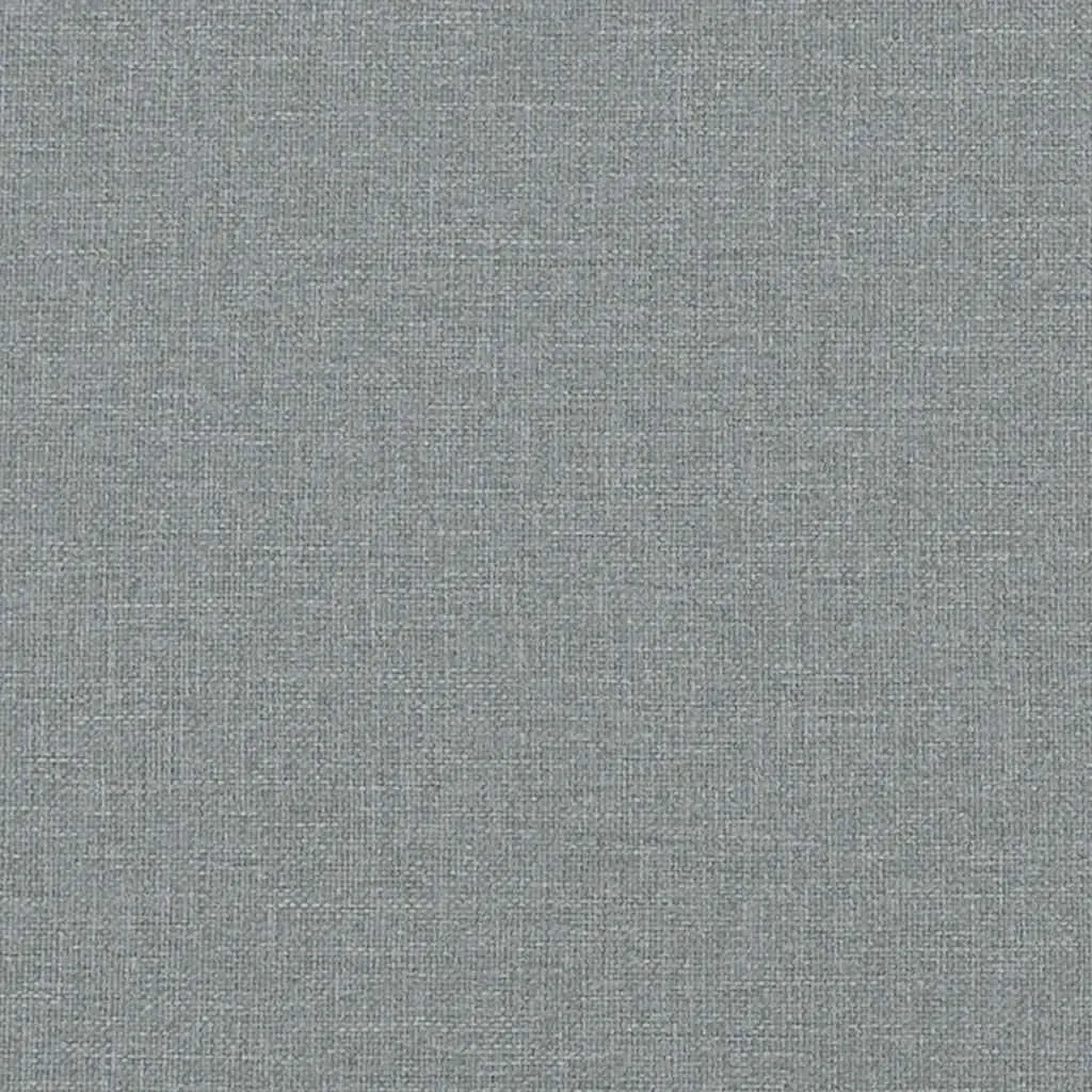 Grey Fabric 2-Seater Sofa with Wide Armrests