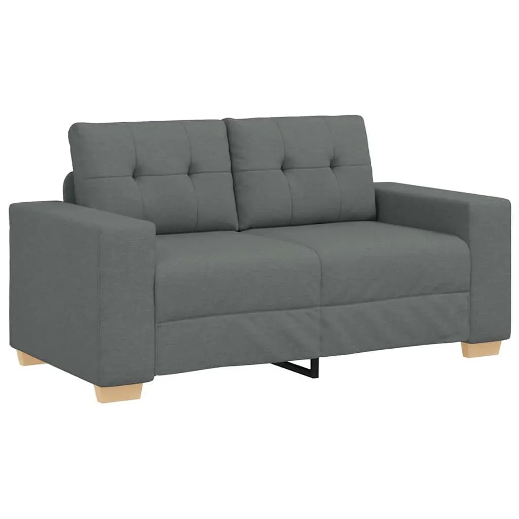 Dark Grey Loveseat Sofa 160x77x82cm