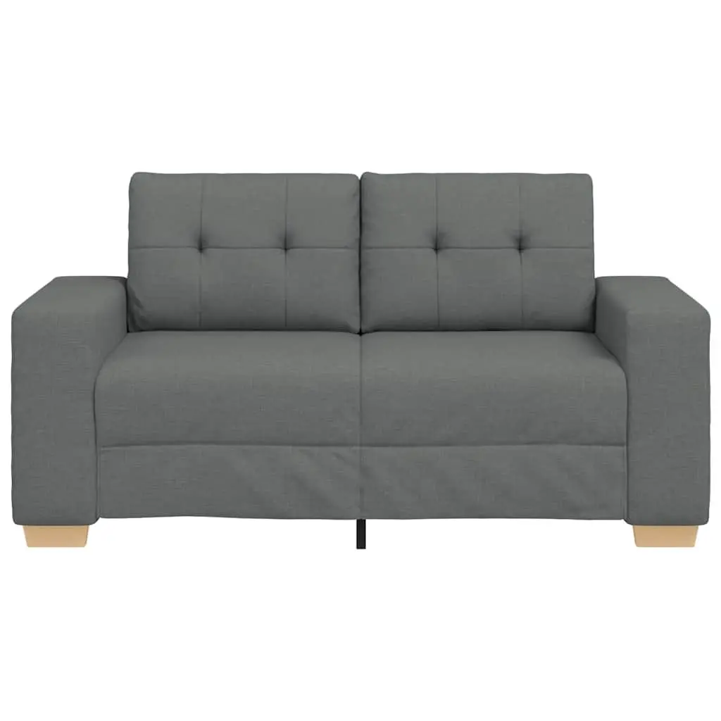 Dark Grey Loveseat Sofa 160x77x82cm