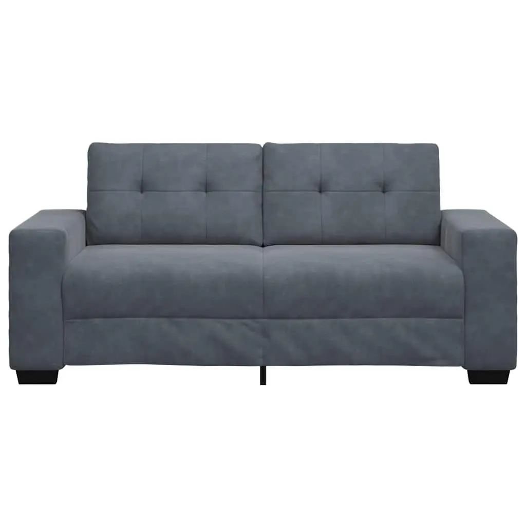 Loveseat Sofa Grey 180x77x82cm Modern Living Room Seating Couch Furniture