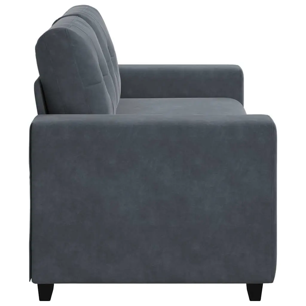 Loveseat Sofa Grey 180x77x82cm Modern Living Room Seating Couch Furniture