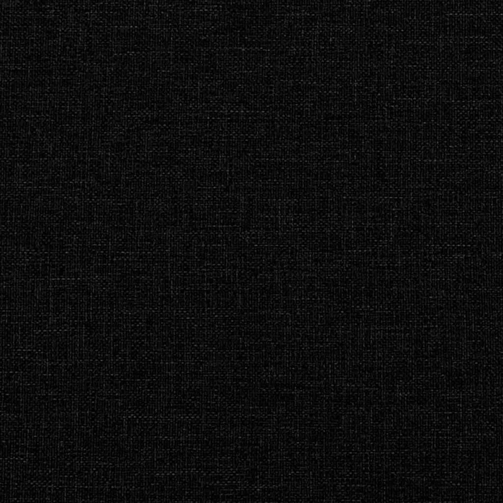 3-Seater Sofa Black Fabric Living Room Lounge Couch Armrest Seat 220x77x82cm