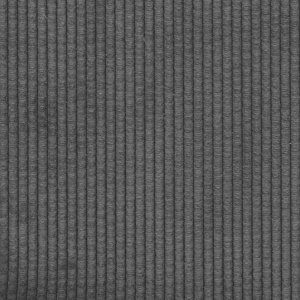 Grey Corduroy Loveseat Sofa for Comfort