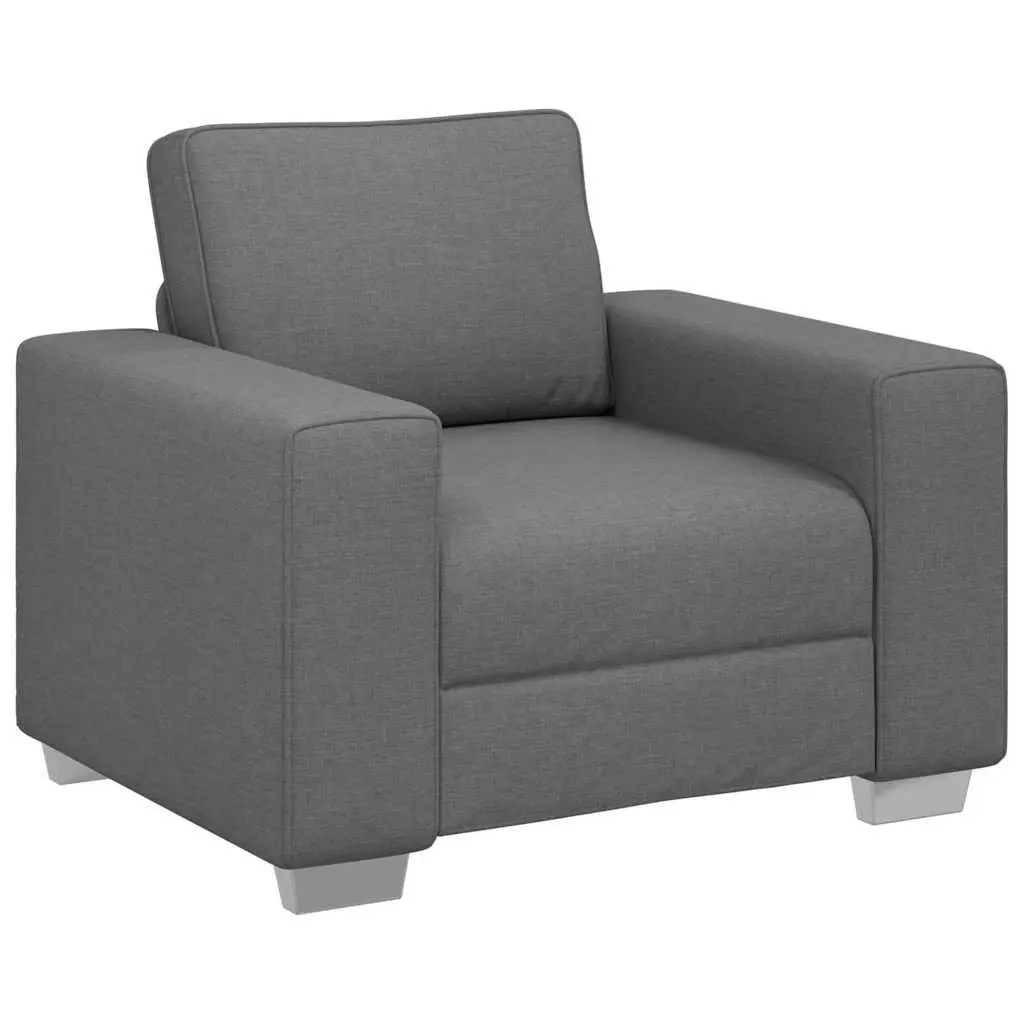 Sofa Chair Fabric 100cm Grey