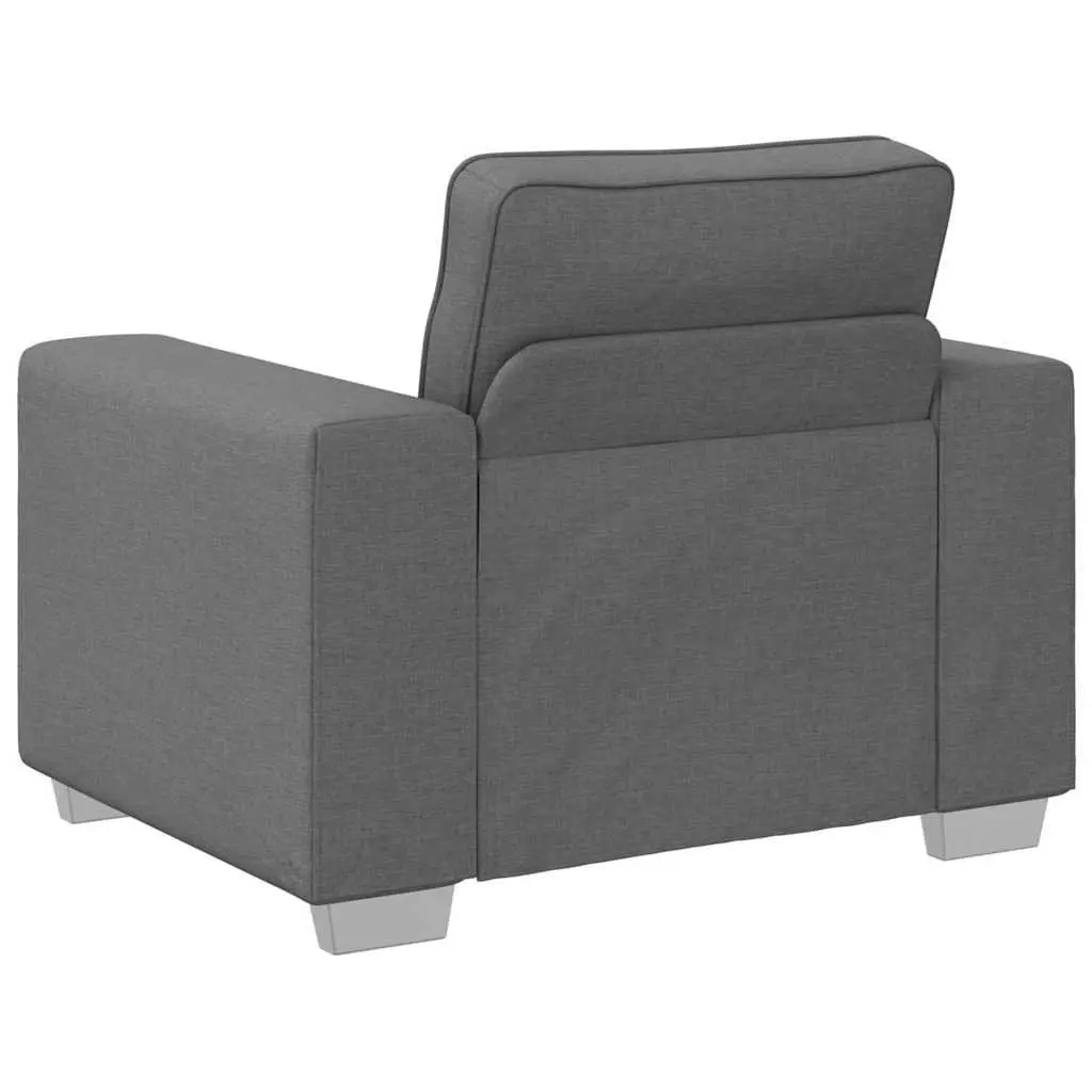 Sofa Chair Fabric 100cm Grey