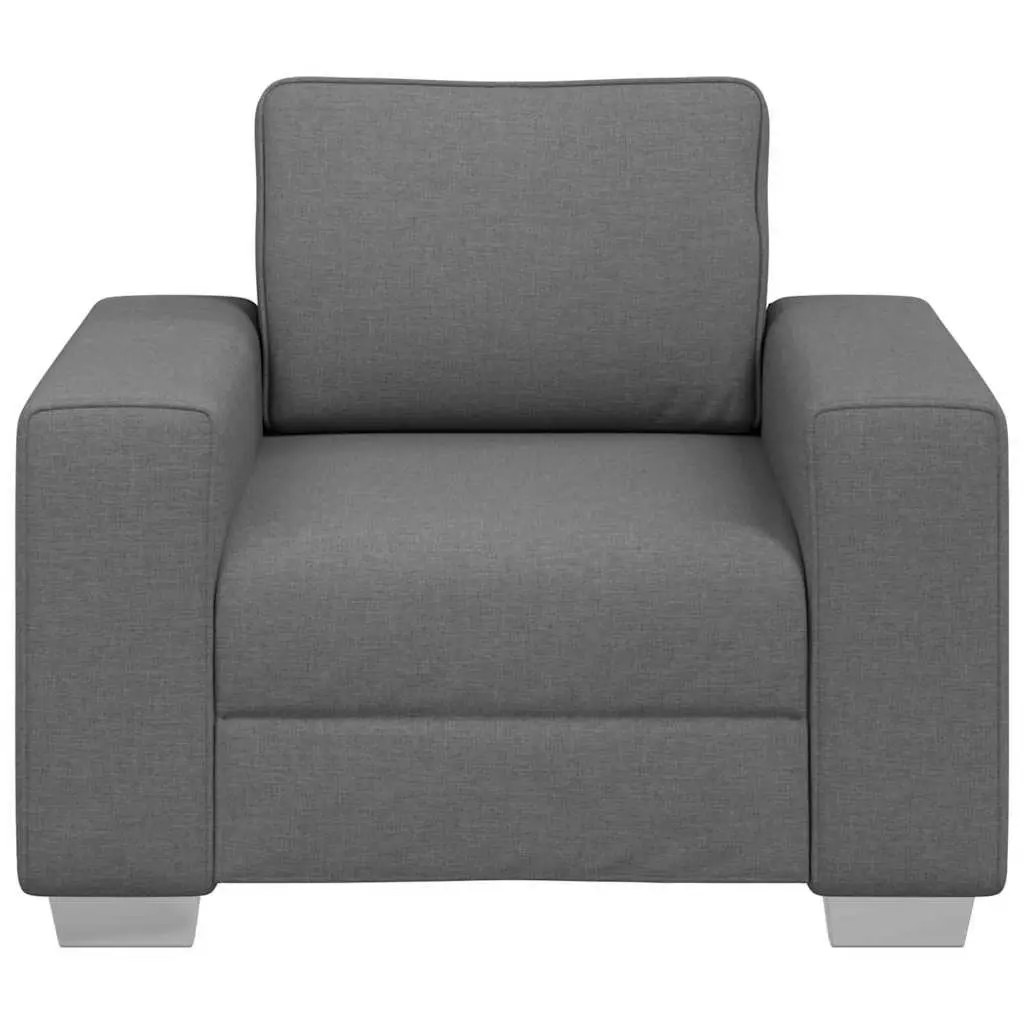 Sofa Chair Fabric 100cm Grey