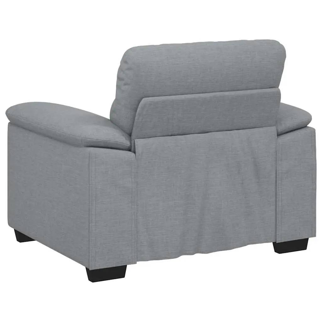 Sofa Chair Polyester 100x81x84cm Grey