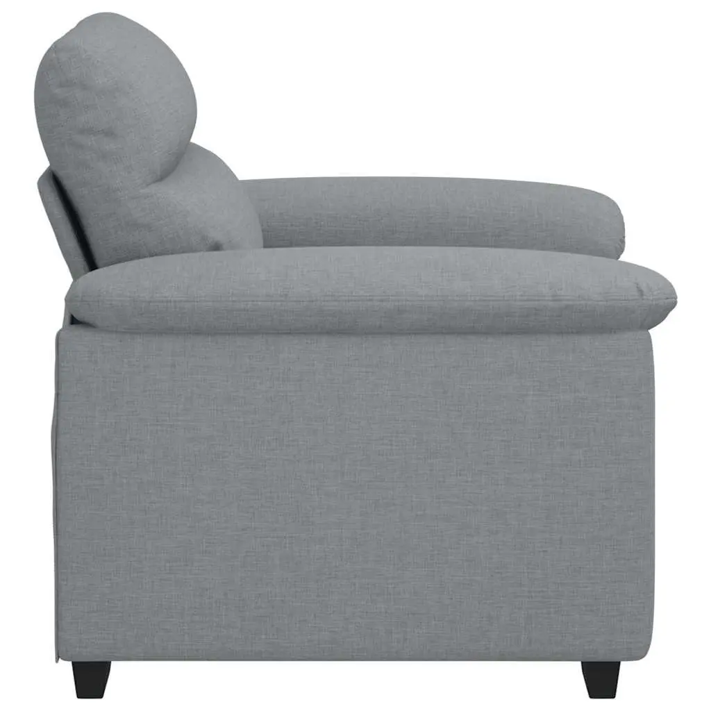 Sofa Chair Polyester 100x81x84cm Grey