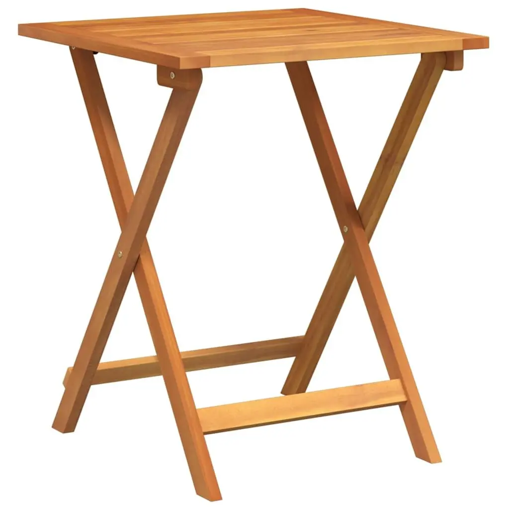 Folding Garden Table Made of Solid Acacia Wood