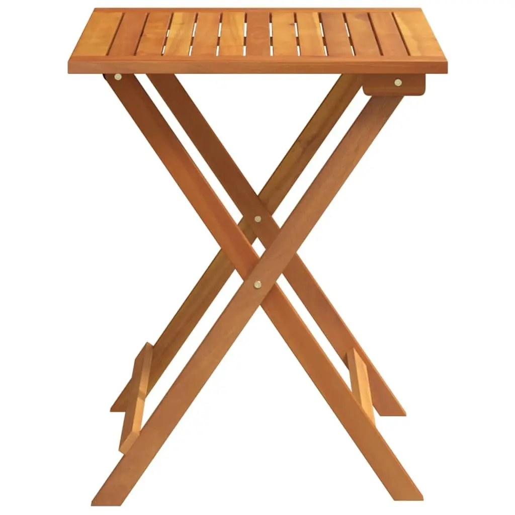 Folding Garden Table Made of Solid Acacia Wood