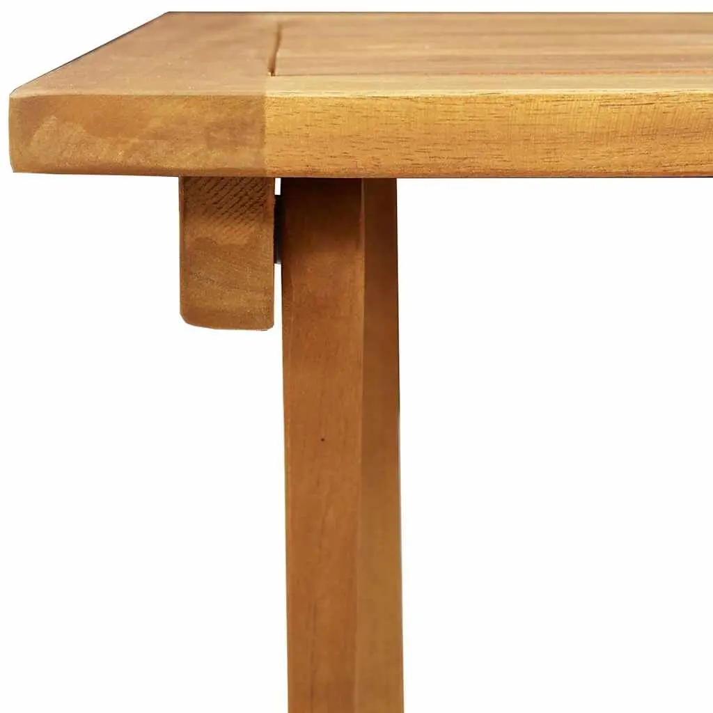 Folding Garden Table Made of Solid Acacia Wood