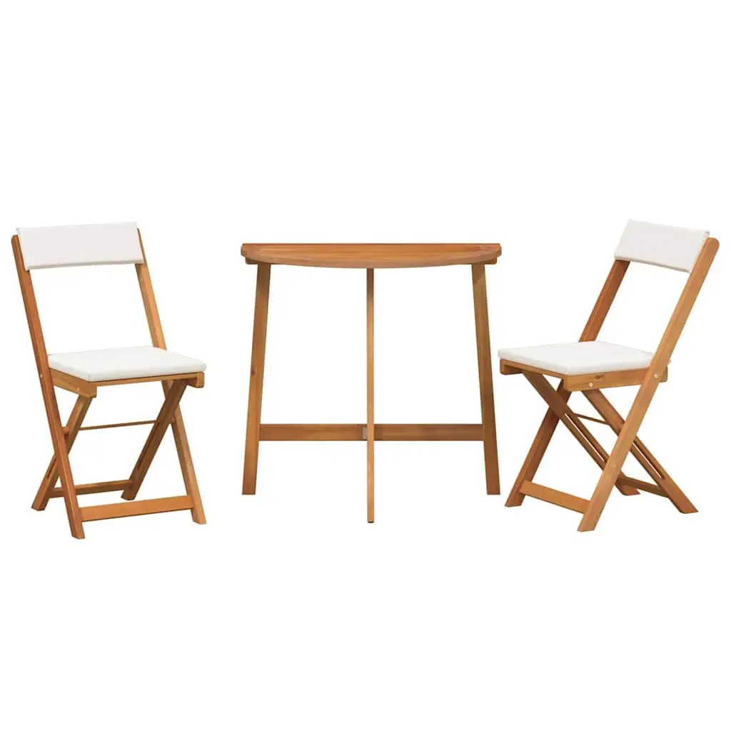 3-Piece Bistro Set for Outdoor Use