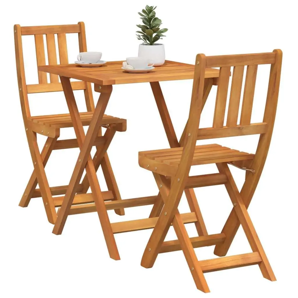 Folding Bistro Set for Outdoor Spaces
