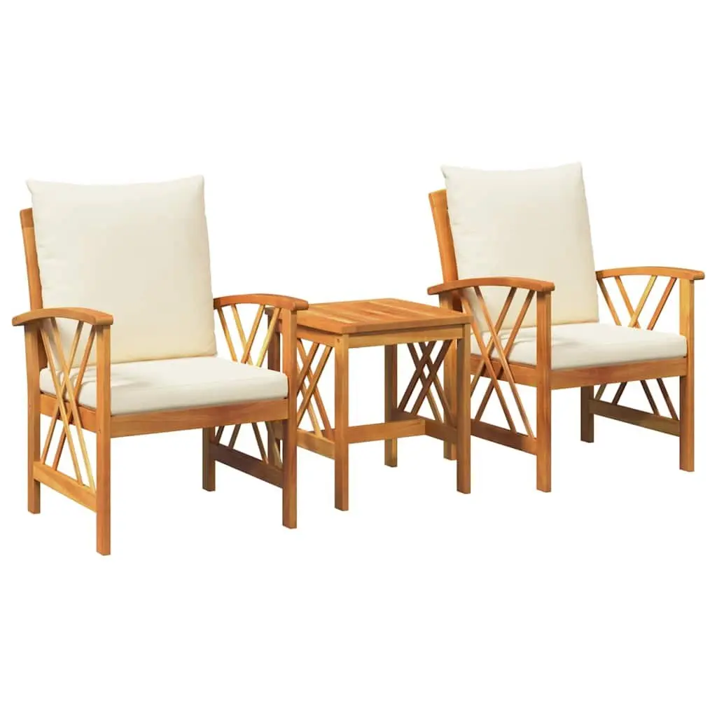 3-Piece Garden Sofa Set for Outdoor Relaxation