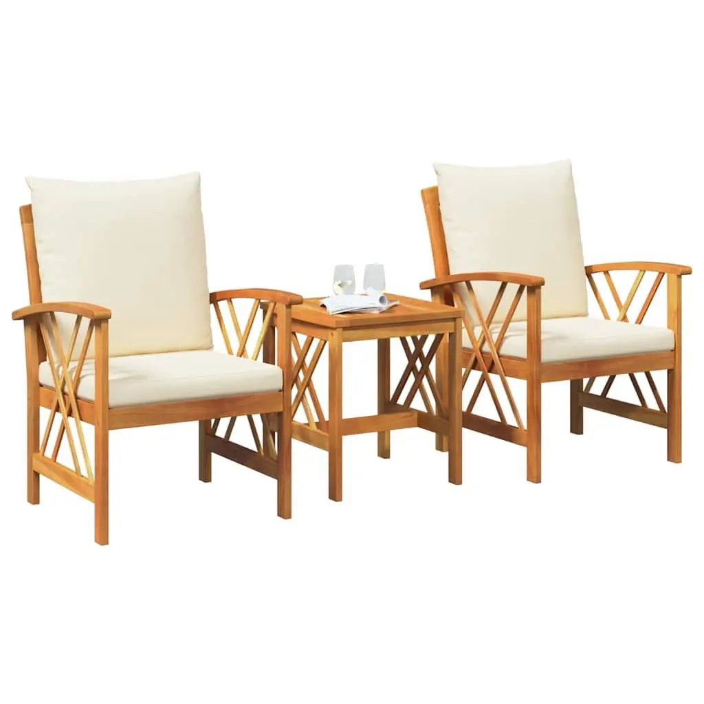 3-Piece Garden Sofa Set for Outdoor Relaxation