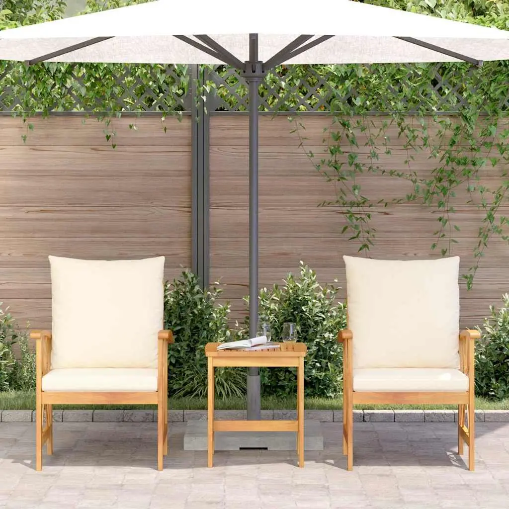 3-Piece Garden Sofa Set for Outdoor Relaxation