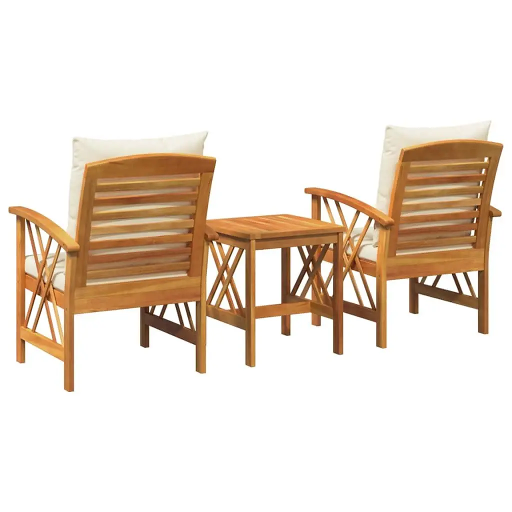 3-Piece Garden Sofa Set for Outdoor Relaxation