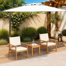 Premium 3-Piece Garden Sofa Set for Outdoor Relaxation