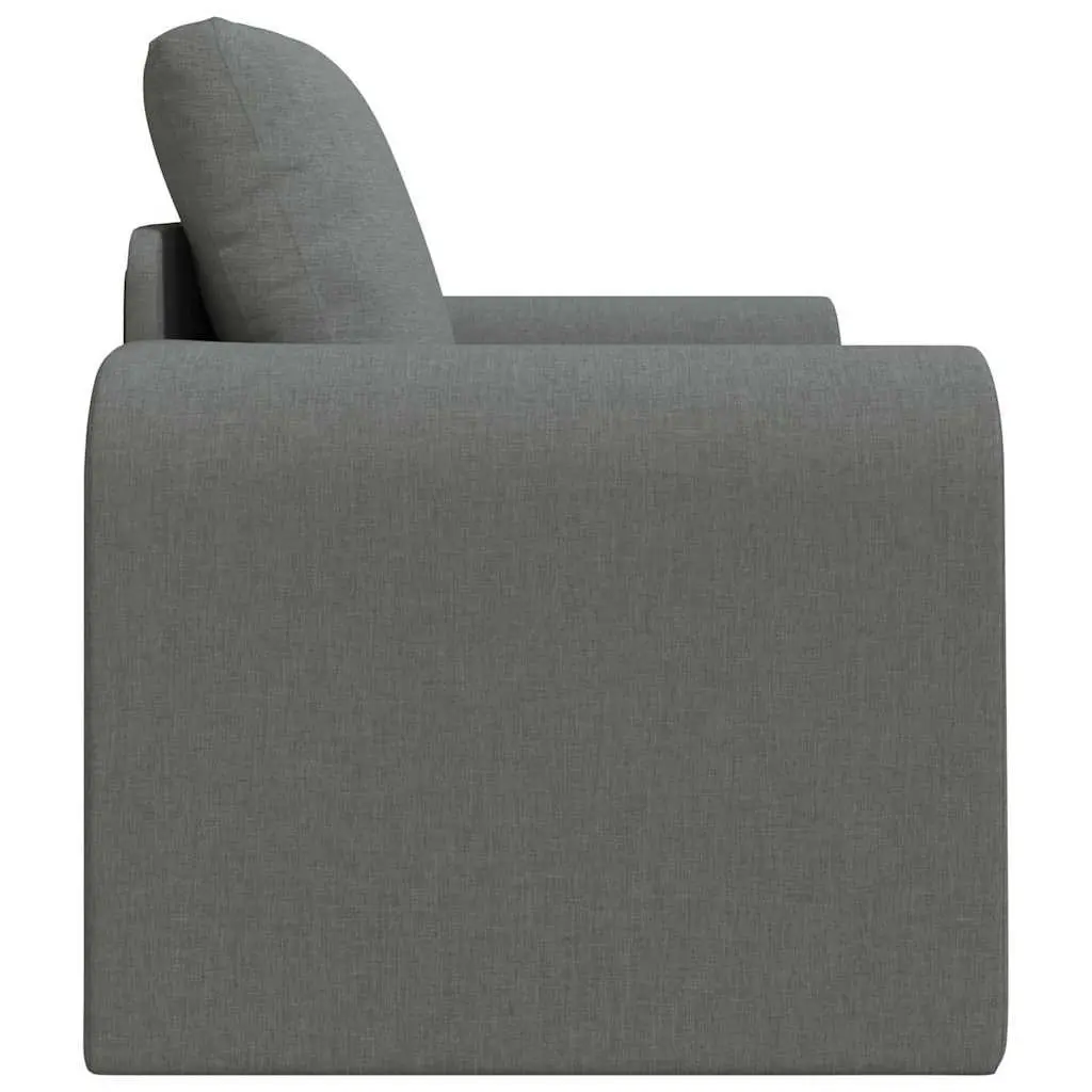 Sofa Bed Grey Convertible Floor Furniture Living Room Sleeper Couch Fabric