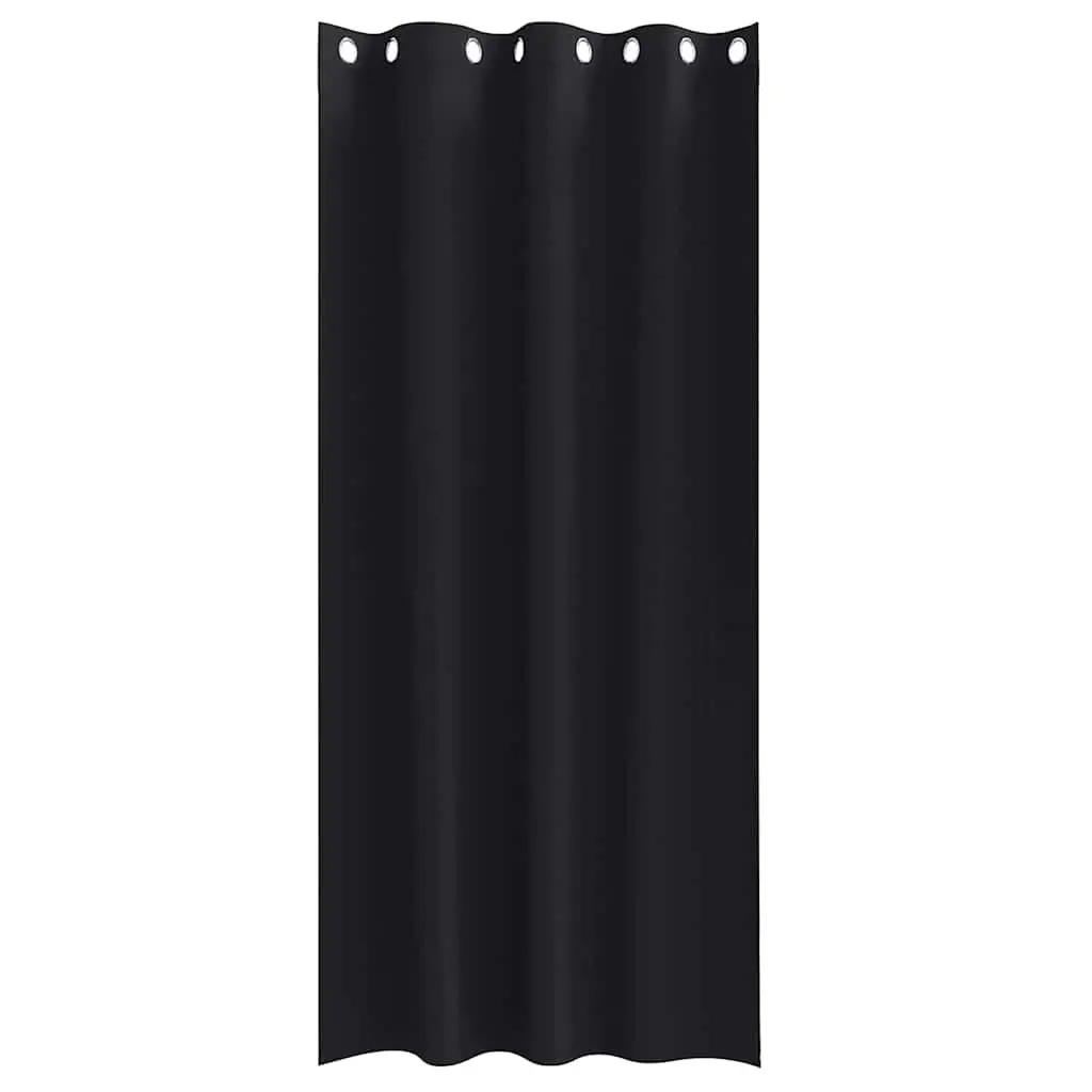 Blackout Curtains with Rings 245 x 140 cm