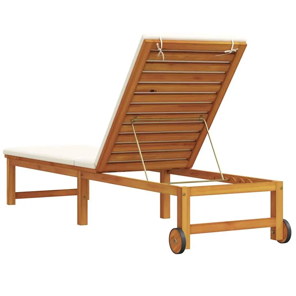 Sun Lounger Reclining Chair Outdoor Garden Patio Lounge Seat Adjustable Backrest