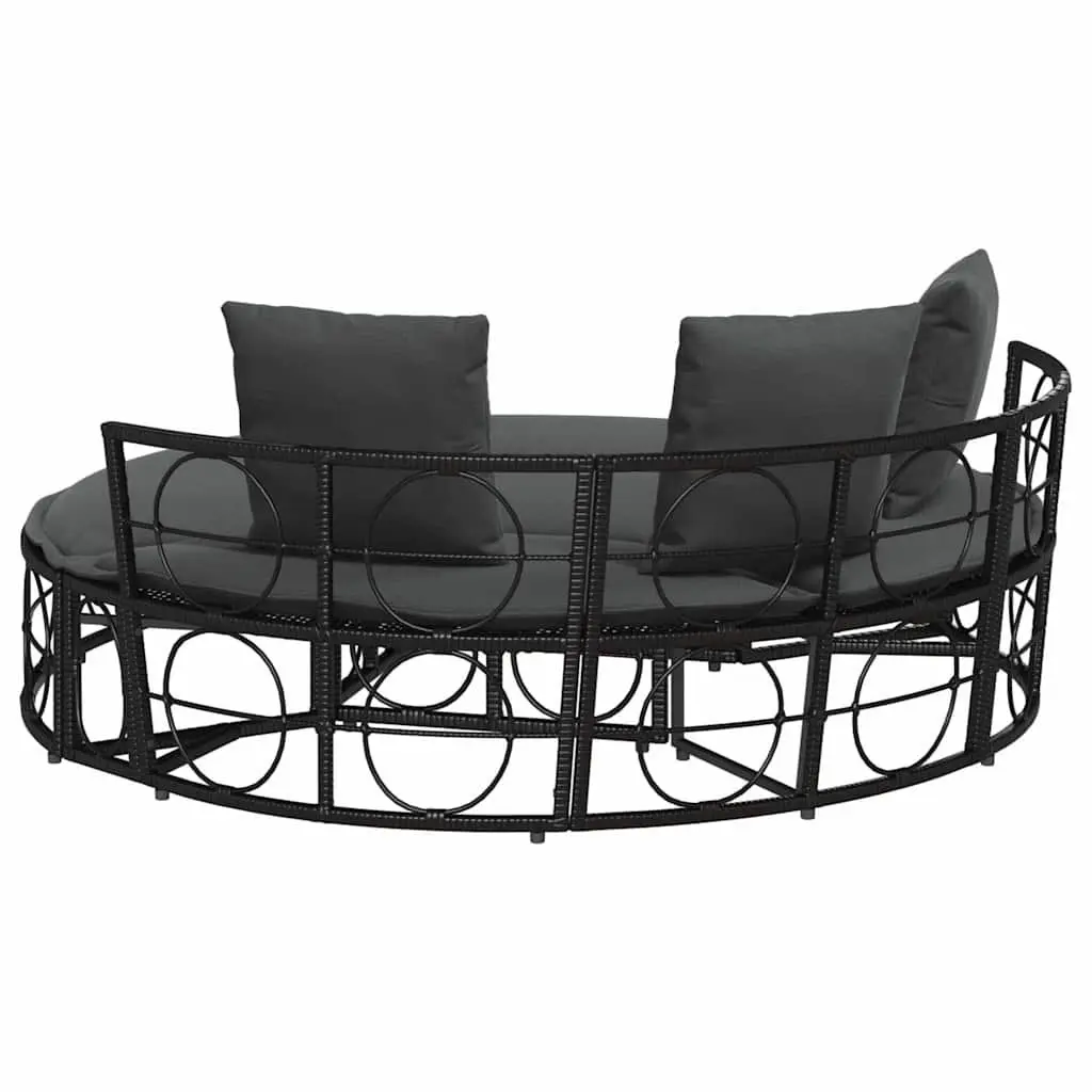 Modular Outdoor Lounge Bed with Cushions