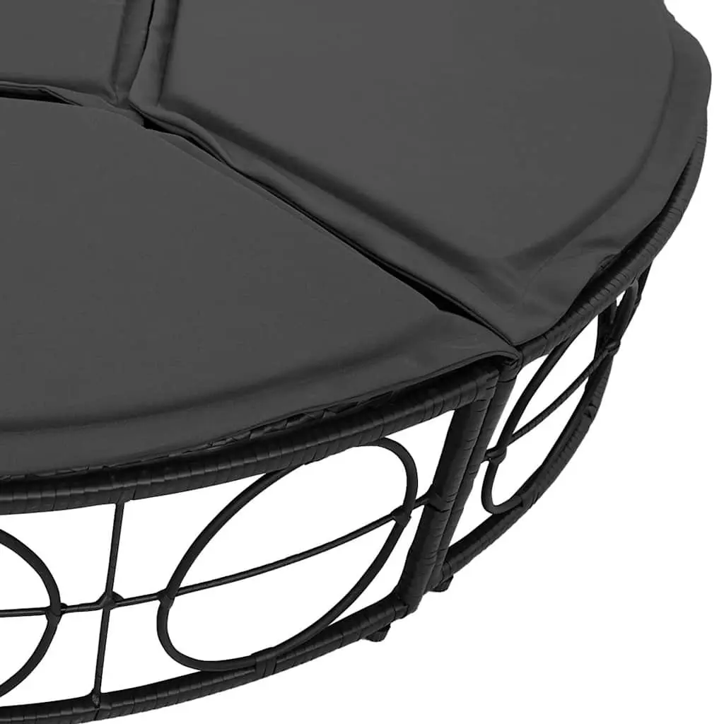Modular Outdoor Lounge Bed with Cushions