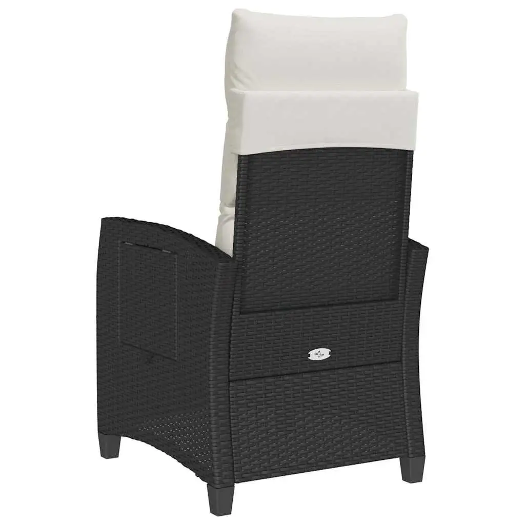 Reclining Garden Chair with Side Table