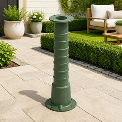 Durable Cast Iron Hand Water Pump Stand with 4 Mounting Holes