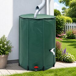 Durable 500L Collapsible Rain Water Tank for Gardens