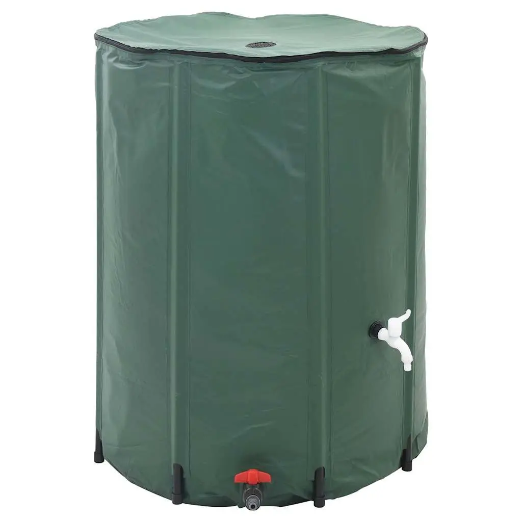 Collapsible Water Tank PVC 500L Green