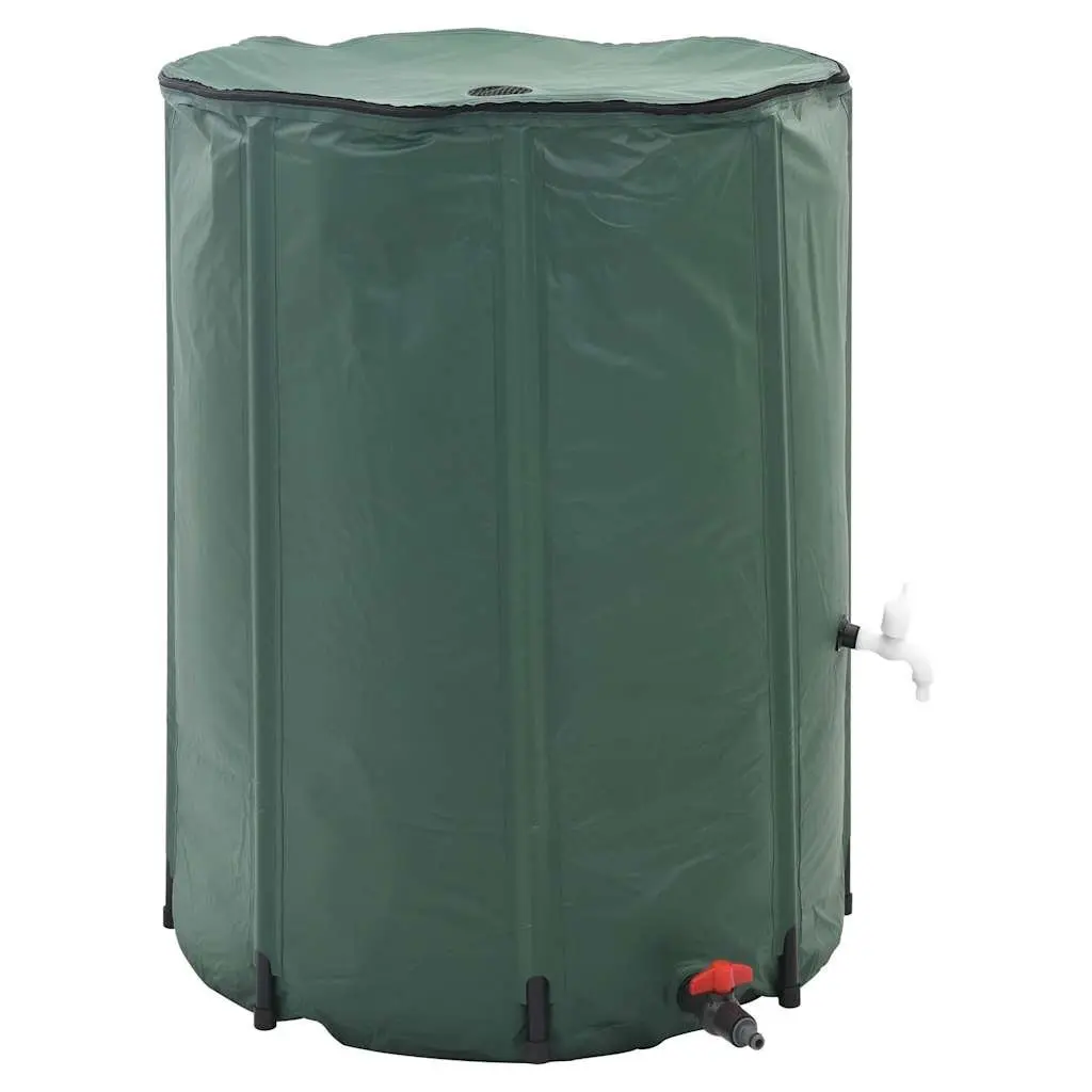 Collapsible Water Tank PVC 500L Green