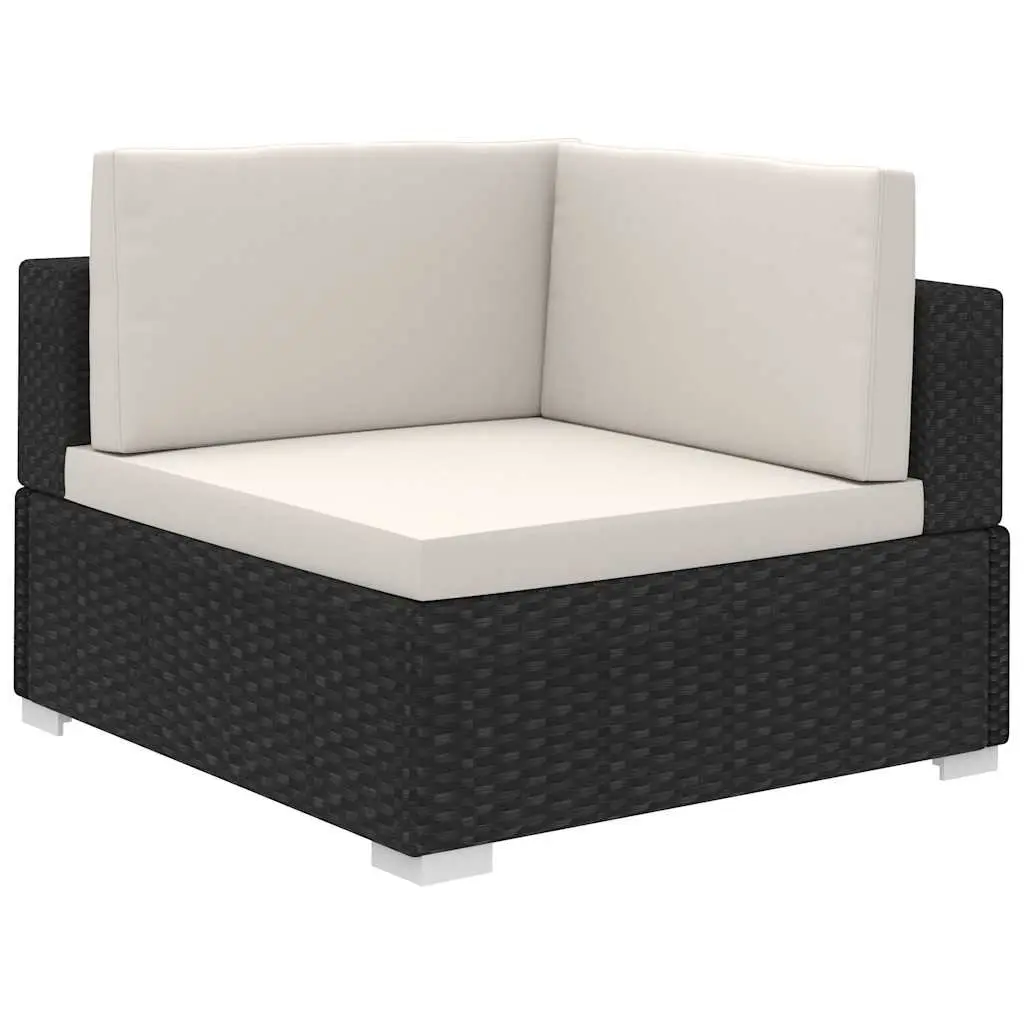 8 Piece Poly Rattan Garden Lounge Set