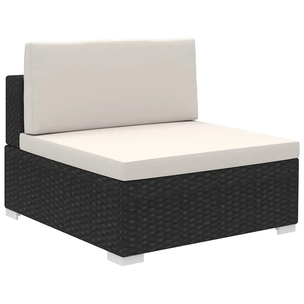 8 Piece Poly Rattan Garden Lounge Set