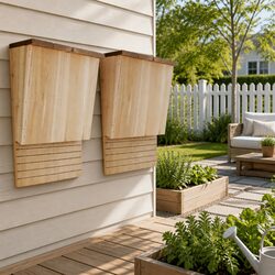 Premium Bat House Set of 2 for Your Garden