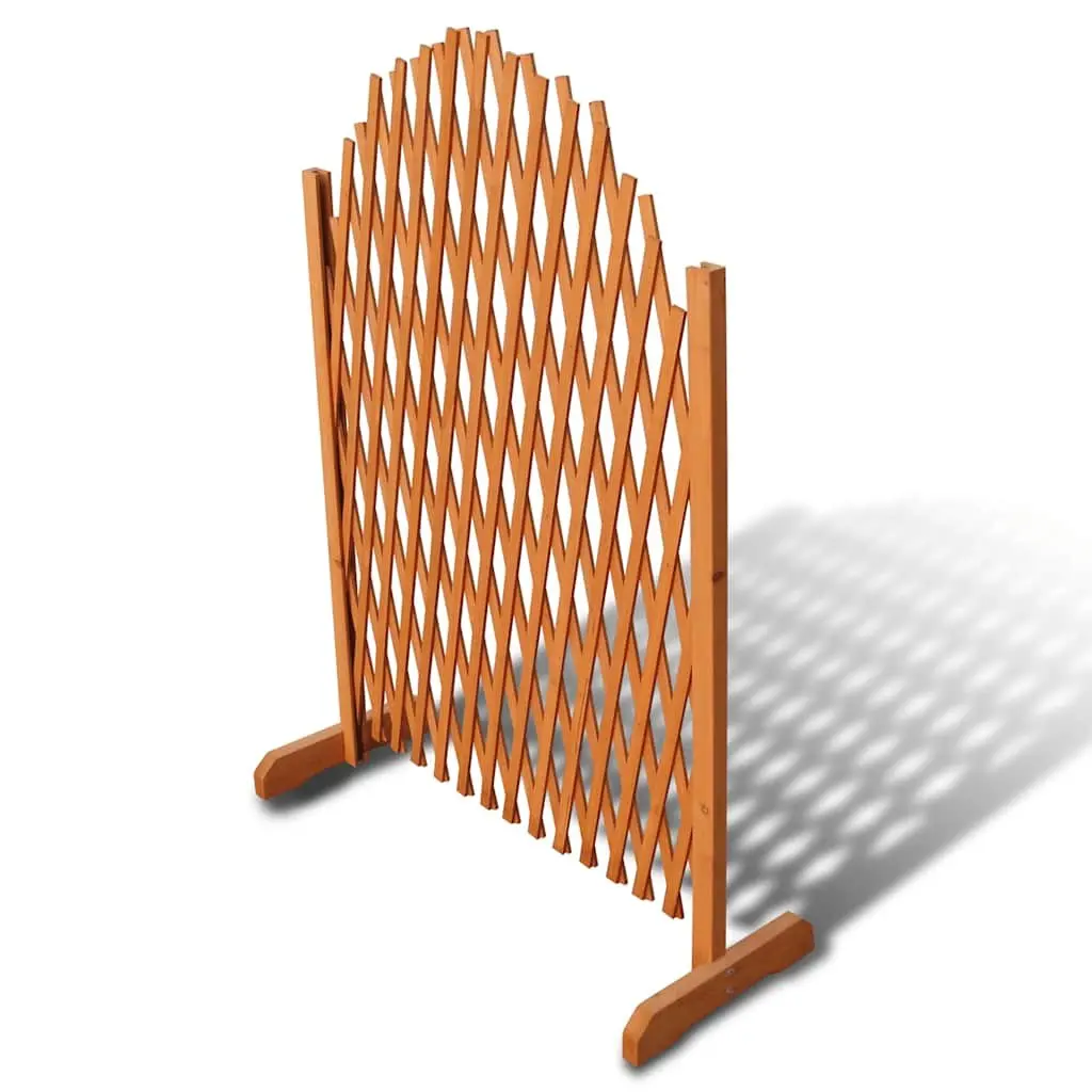 Solid Wood Trellis Fence Panel for Gardens