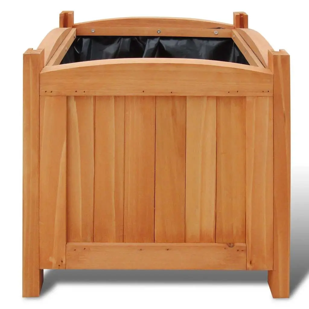 Wooden Raised Garden Bed Planters Set of 2