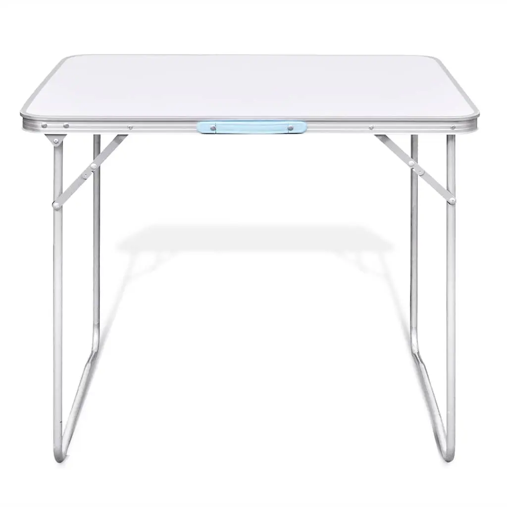 Foldable Camping Table with Metal Frame