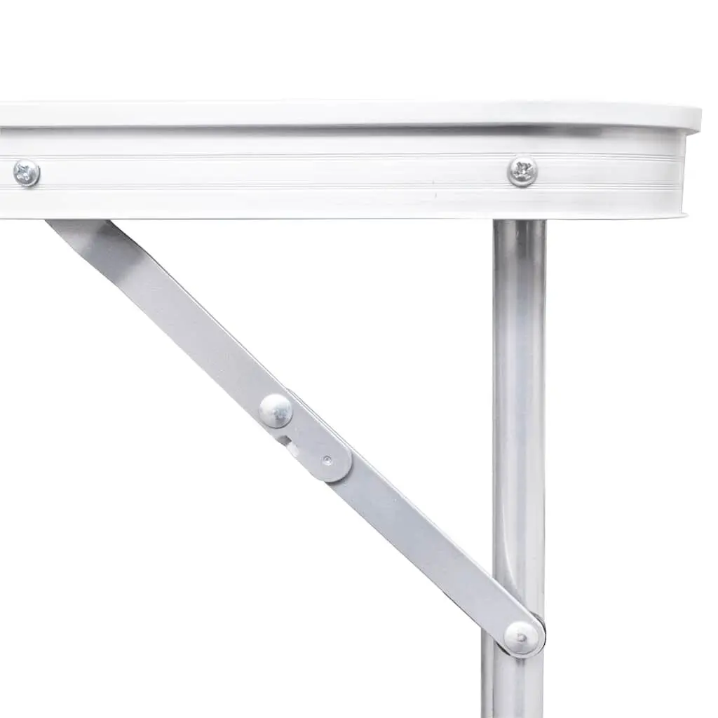 Foldable Camping Table with Metal Frame